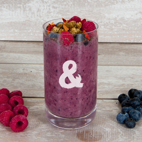 Acai Protein Smoothie Recipe - Banana, Berry &amp; Mint | Sambazon