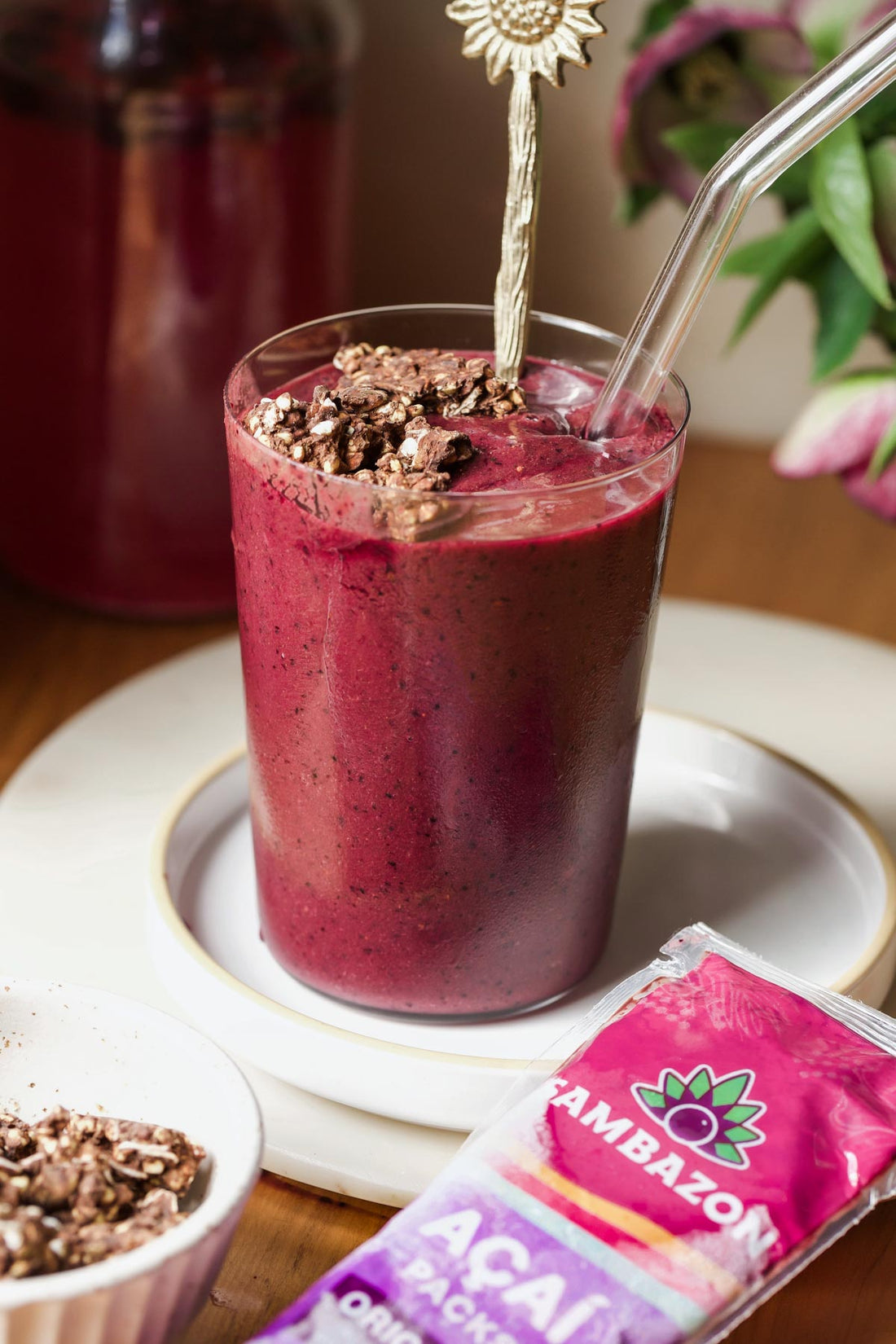 Pineapple Açaí Smoothie