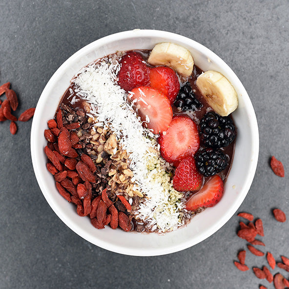 Best Vegan Ice Cream Acai Bowl Recipe | Sambazon