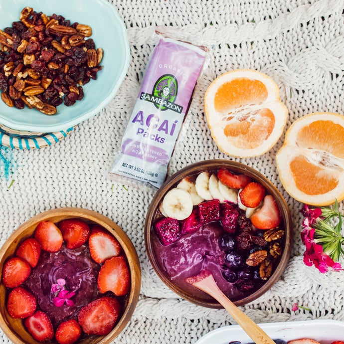 Pure Unsweetened Frozen Açaí Packets